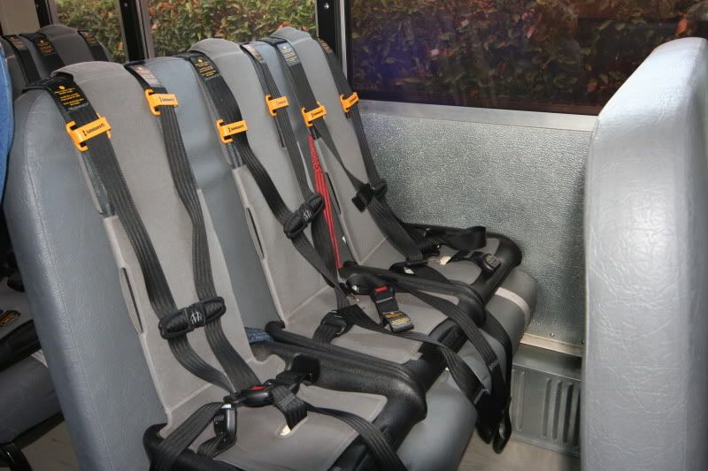 Gallery For > School Bus Seat With Harness